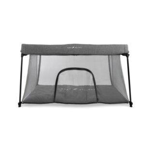 Baby Delight Deluxe Portable Crib & Toddler Playard, Charcoal Tweed (Unisex)