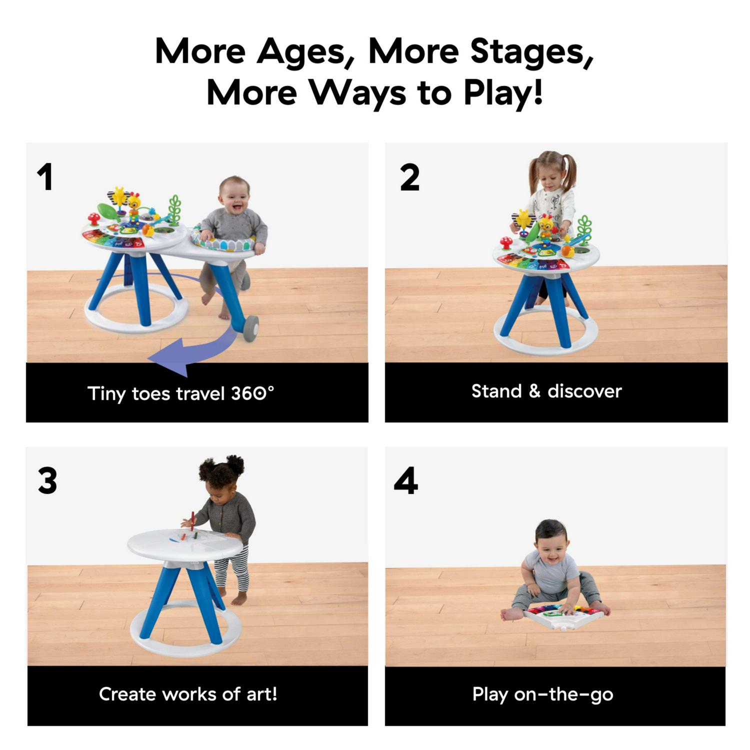 Baby Einstein Around We Grow 4-in-1 Discovery Activity Center, Ages 6 months + - Image 2