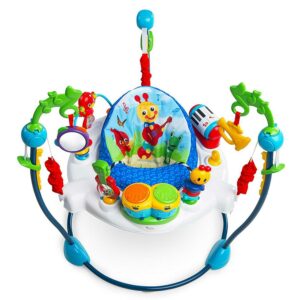 Baby Einstein Neighborhood Symphony Activity Infant Jumper with Take-Along Drum Set, Unisex