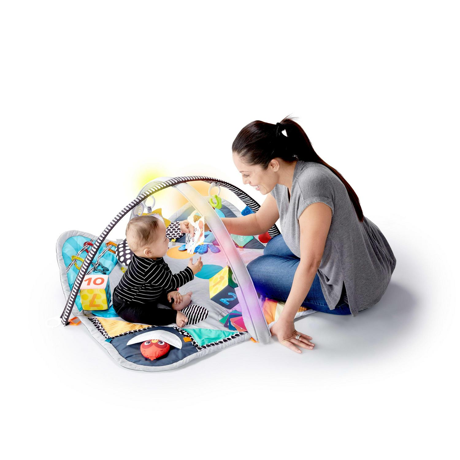 Baby Einstein Sensory Play Space Newborn-to-Toddler Discovery Gym and Play Mat, Ages Newborn + - Image 10