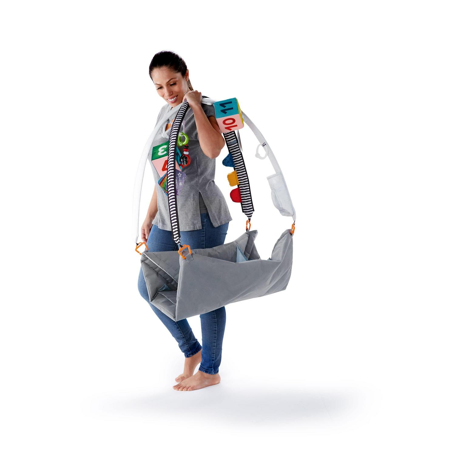 Baby Einstein Sensory Play Space Newborn-to-Toddler Discovery Gym and Play Mat, Ages Newborn + - Image 14