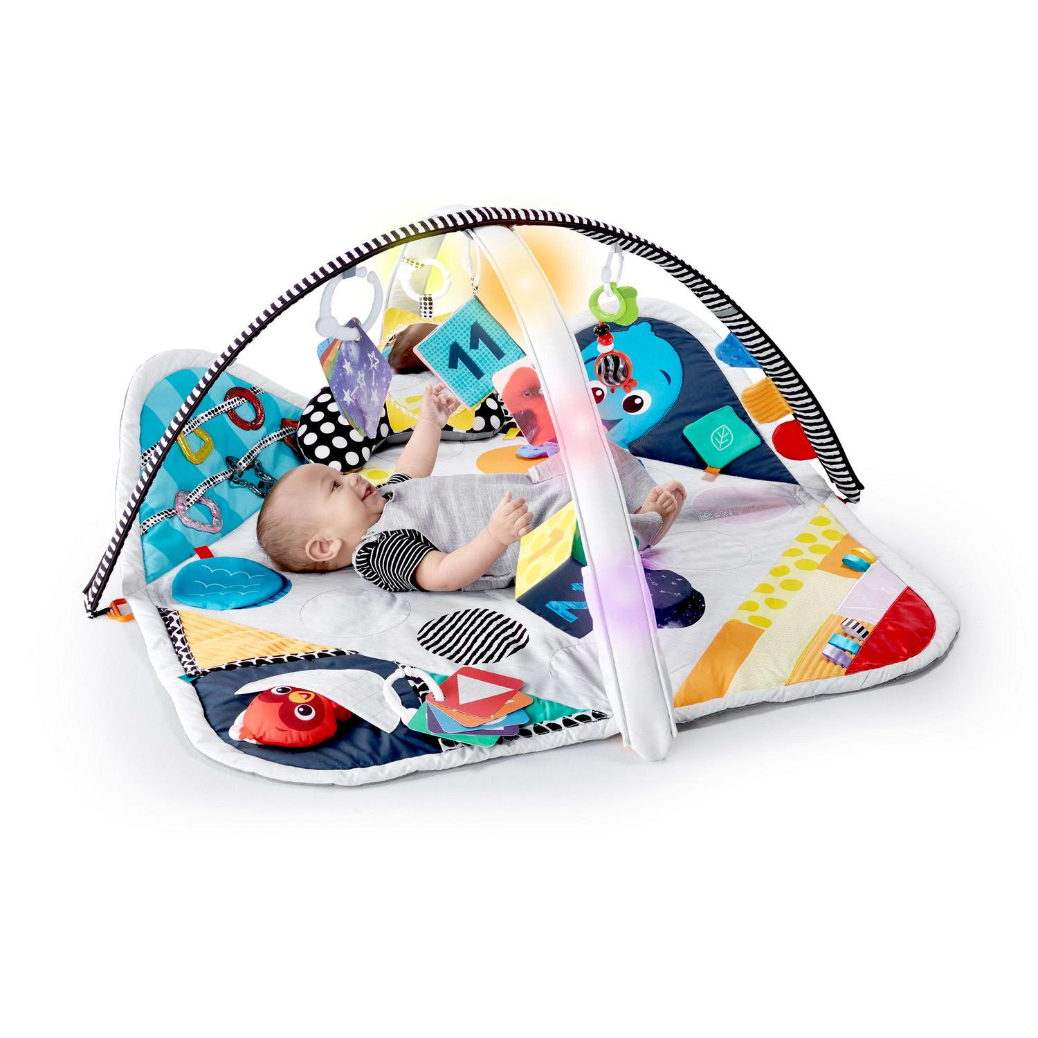 Baby Einstein Sensory Play Space Newborn-to-Toddler Discovery Gym and Play Mat, Ages Newborn + - Image 2