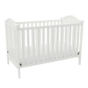 Baby Relax Adele 3-in-1 Convertible Crib, White