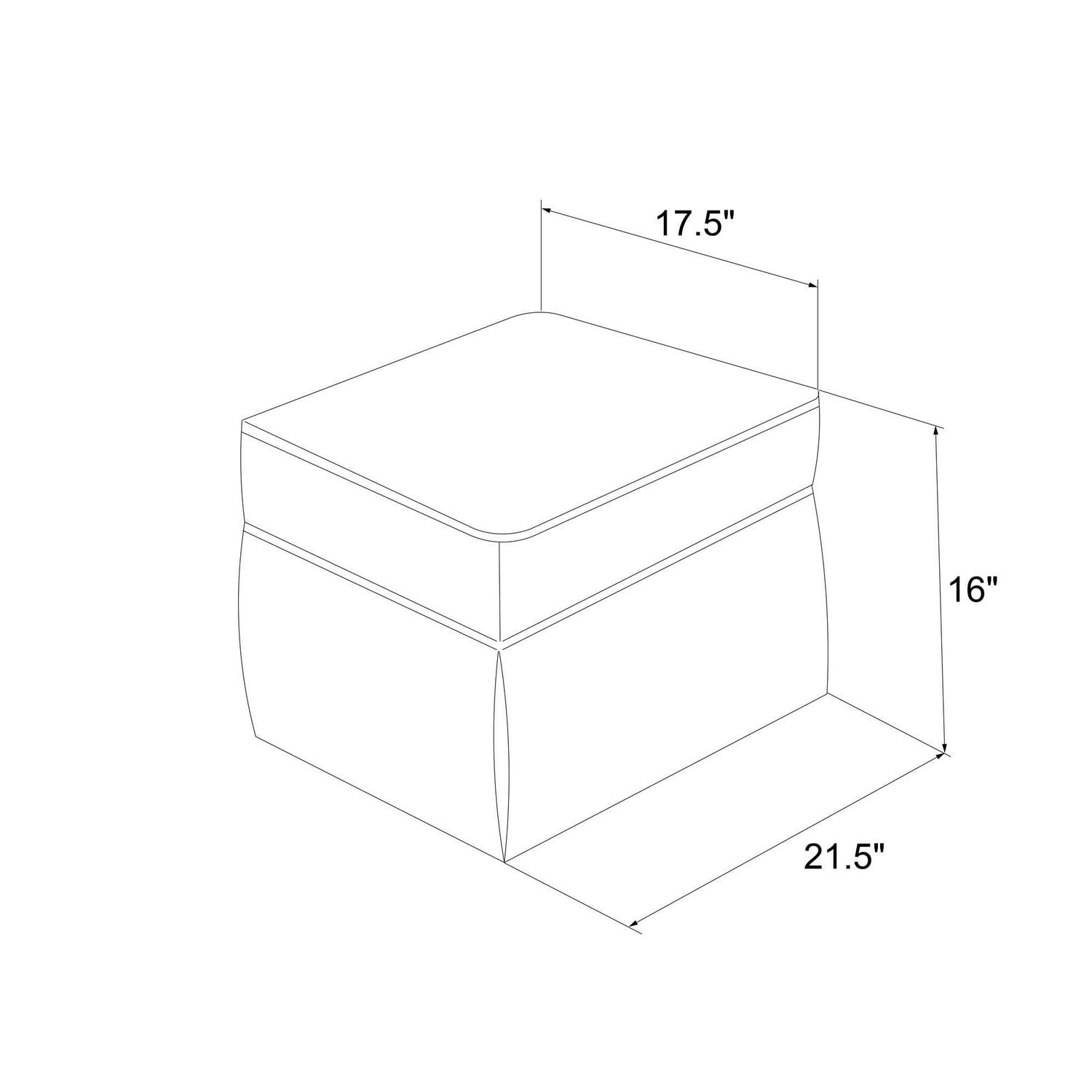 Baby Relax Kelcie Swivel Glider Chair & Ottoman Nursery Set, Gray Microfiber - Image 14