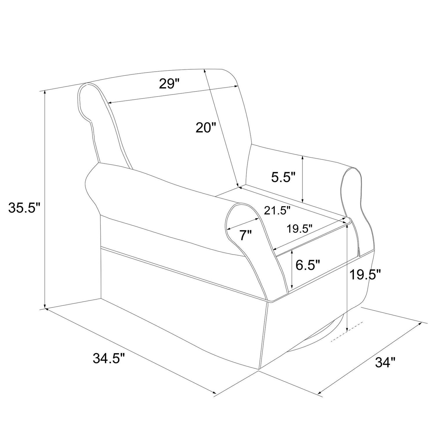 Baby Relax Kelcie Swivel Glider Chair & Ottoman Nursery Set, Gray Microfiber - Image 13