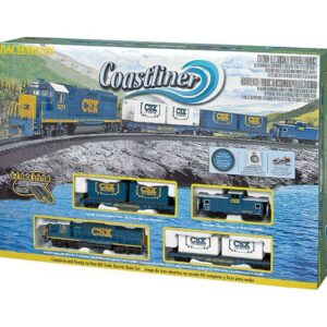 Bachmann Trains HO Scale Coastliner Ready To Run Electric Train Set