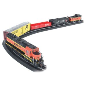 Bachmann Trains HO Scale Rail Chief BNSF Freight Ready To Run Electric Train Set