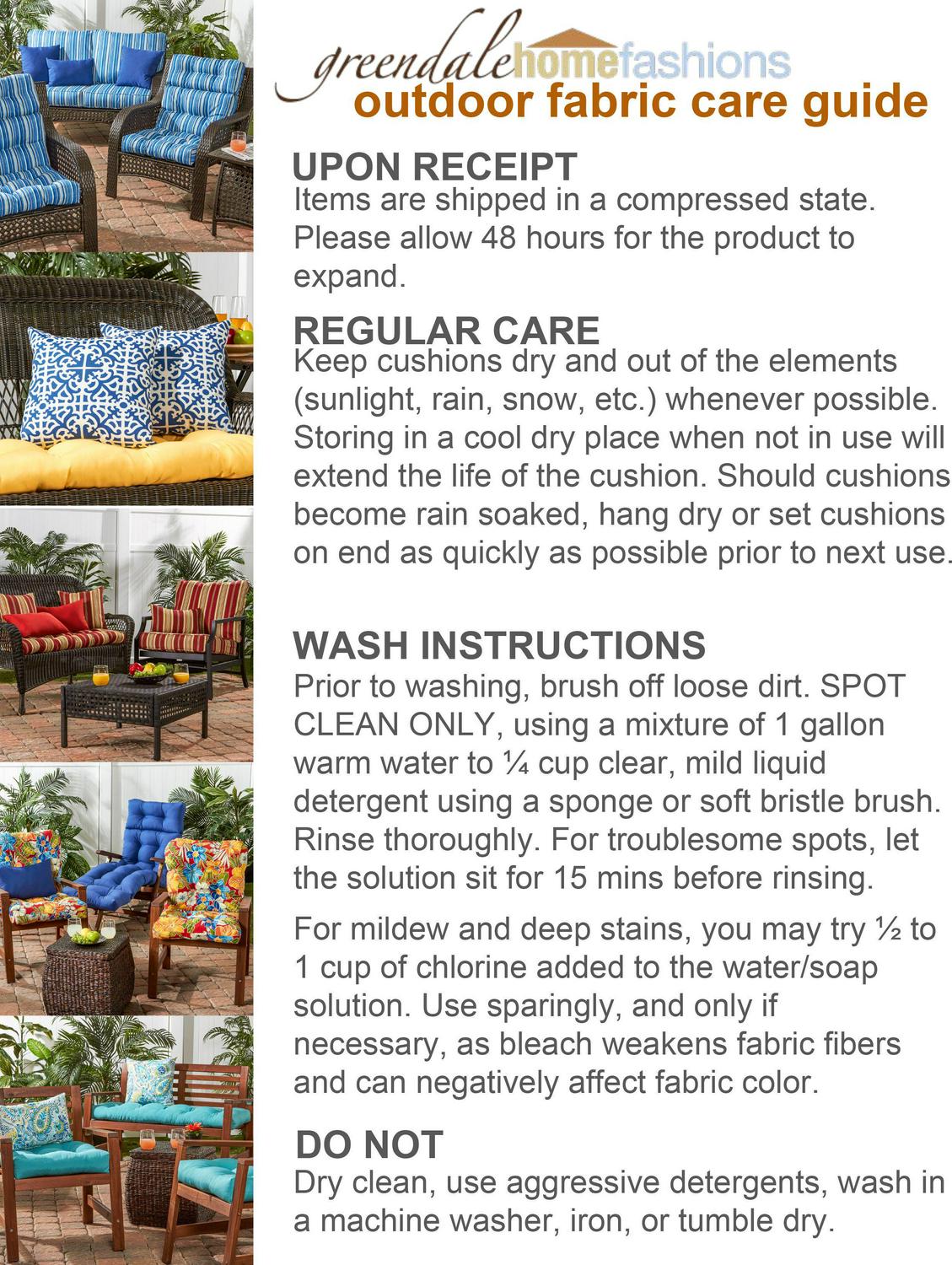 Baltic Paisley 42 x 21 in. Outdoor Tufted Dining Chair Cushion (Set of 2) by Greendale Home Fashions - Image 5