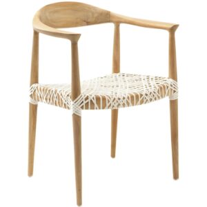 Bandelier Arm Chair Light Oak