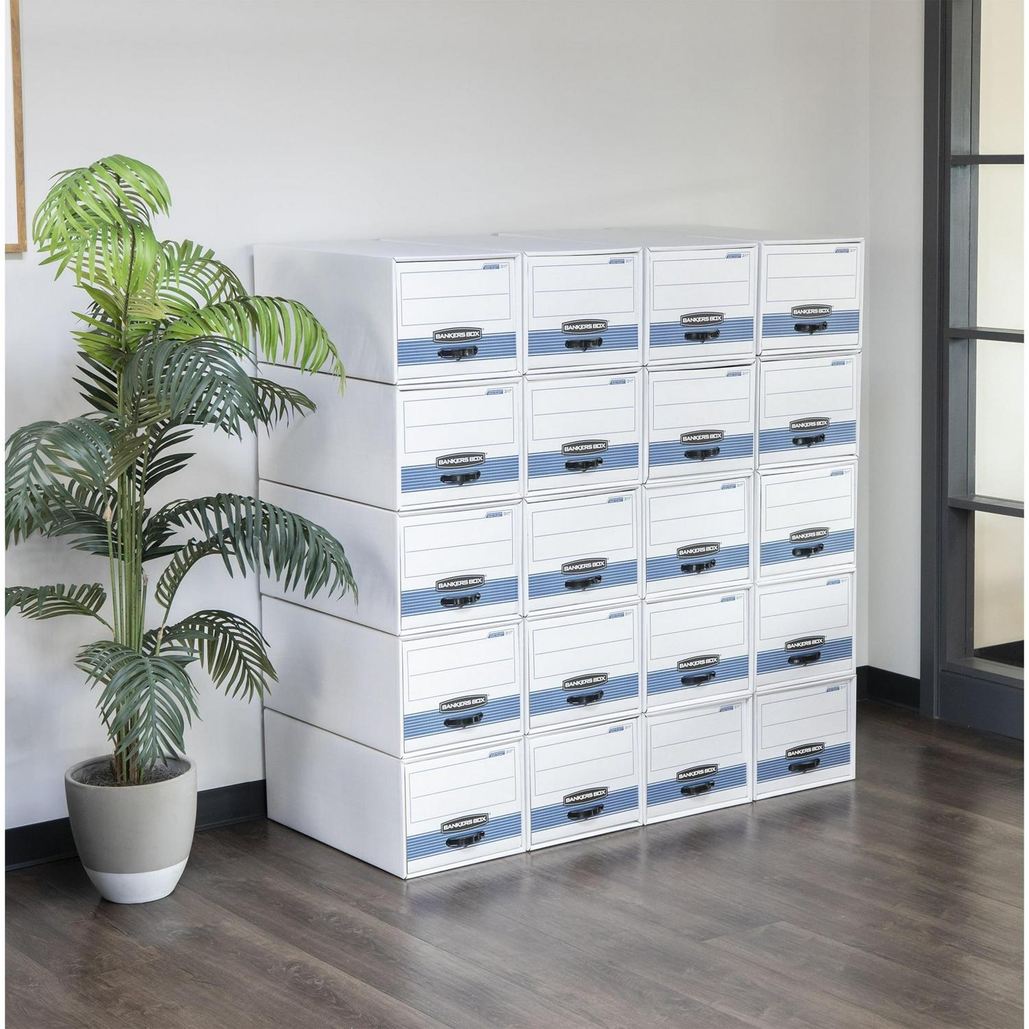 Bankers Box Stor/Drawer® Steel Plus™ - Legal - Internal Dimensions: 15.50" Width x 23.25" Depth x 10.38" Height - External Dimensions: 17" Width x 25.5" Depth x 11.5" Height - Media Size... - Image 3