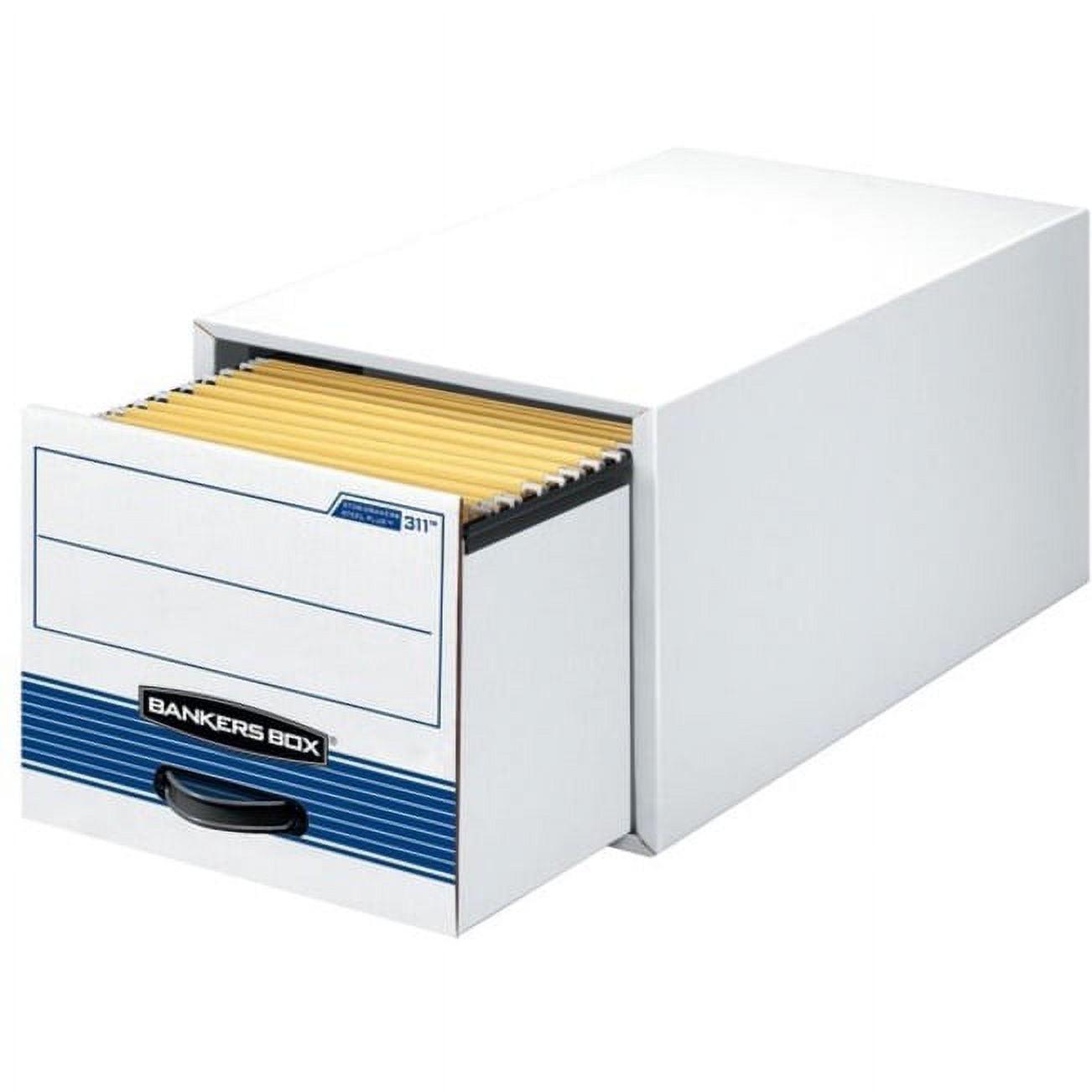 Bankers Box Stor/Drawer® Steel Plus™ - Legal - Internal Dimensions: 15.50" Width x 23.25" Depth x 10.38" Height - External Dimensions: 17" Width x 25.5" Depth x 11.5" Height - Media Size... - Image 6