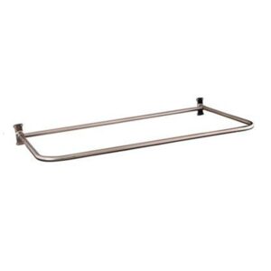 Barclay4145 "D" Shower Rod, 48 x 26",