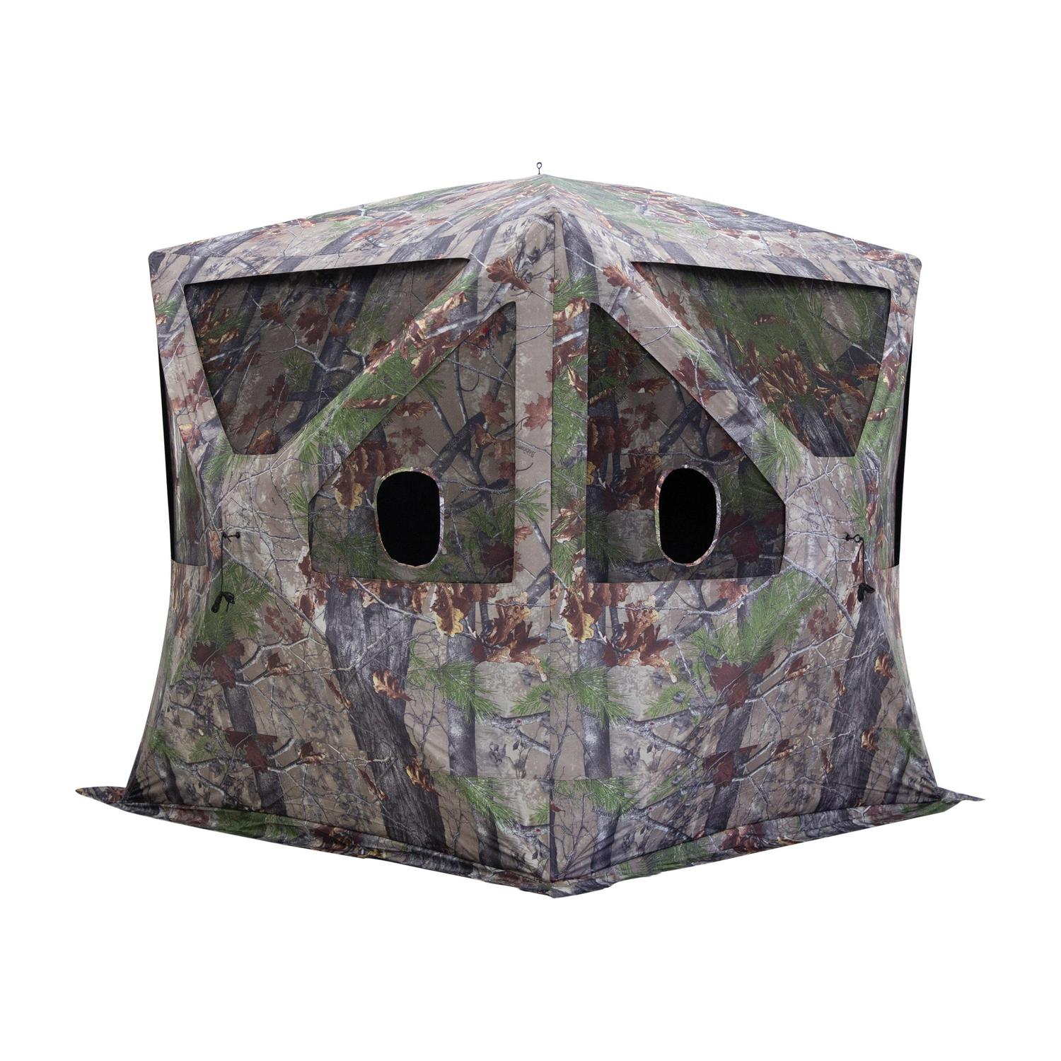Barronett BlindsA Big Cata c, Portable Hub Blind, 3-Person, BloodtrailA Backwoods, BC350BW