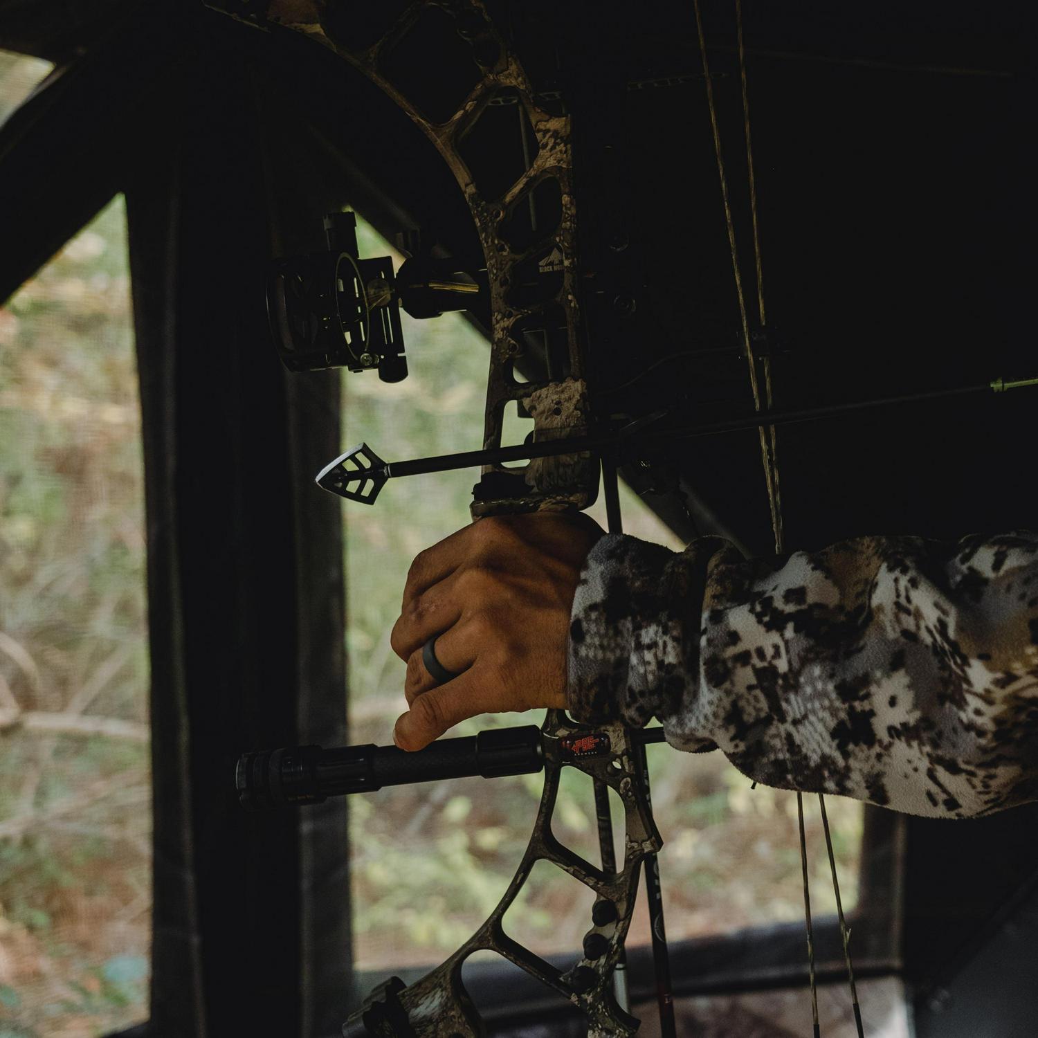 Barronett BlindsA Big Cata c, Portable Hub Blind, 3-Person, BloodtrailA Backwoods, BC350BW - Image 6