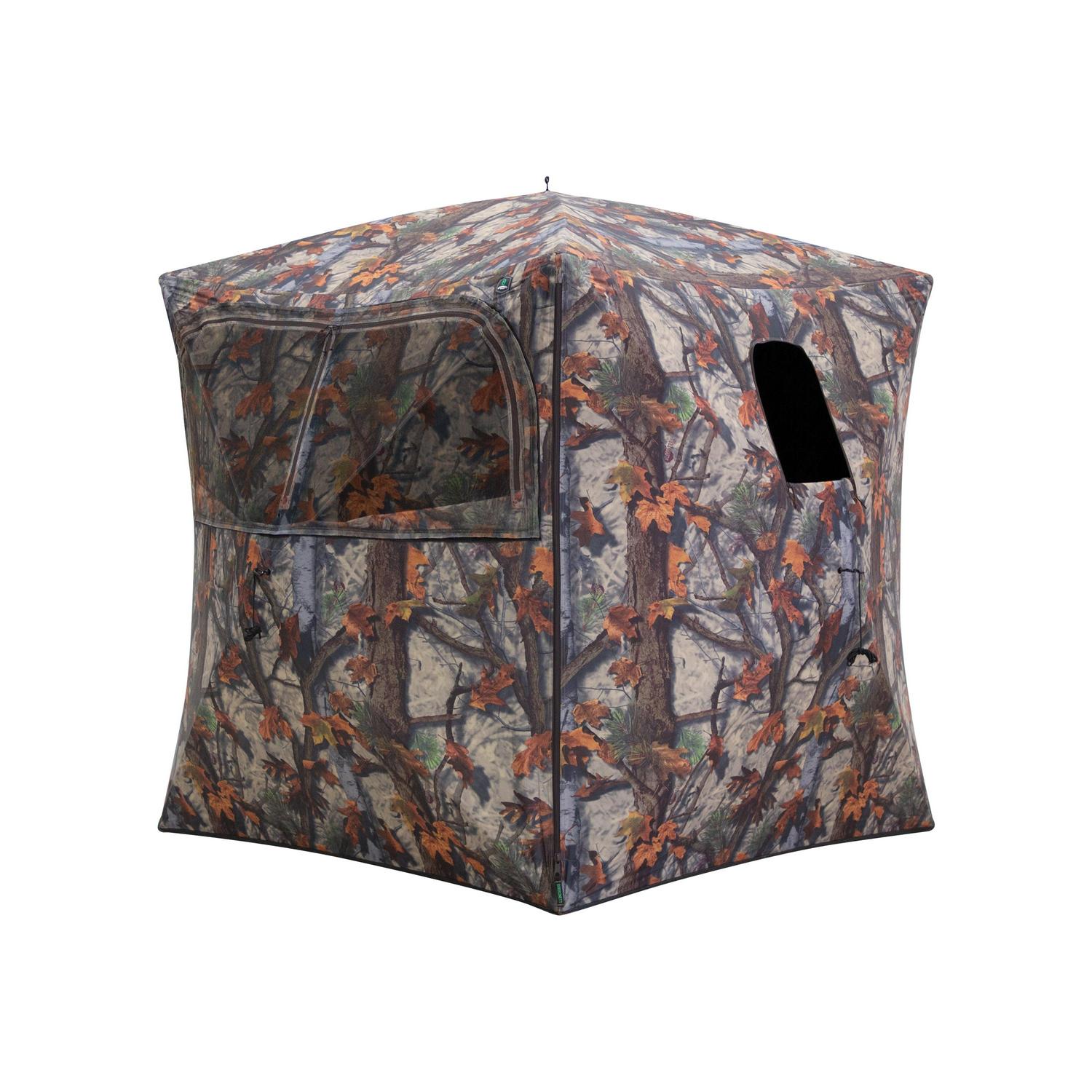 Barronett BlindsA Grounder 250, Portable Hub Blind, 2-Person, BloodtrailA Woodland, GR251BT - Image 3