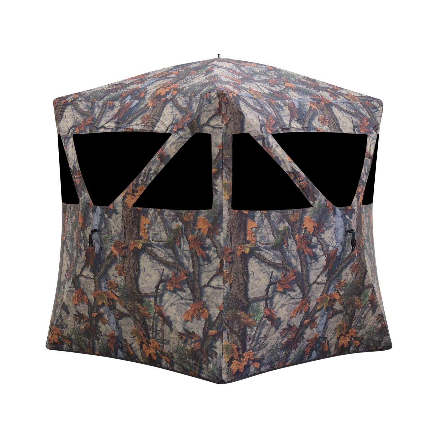 Barronett BlindsA Prowler 200, Portable Hub Blind, 2-Person, BloodtrailA Woodland, PR200BT