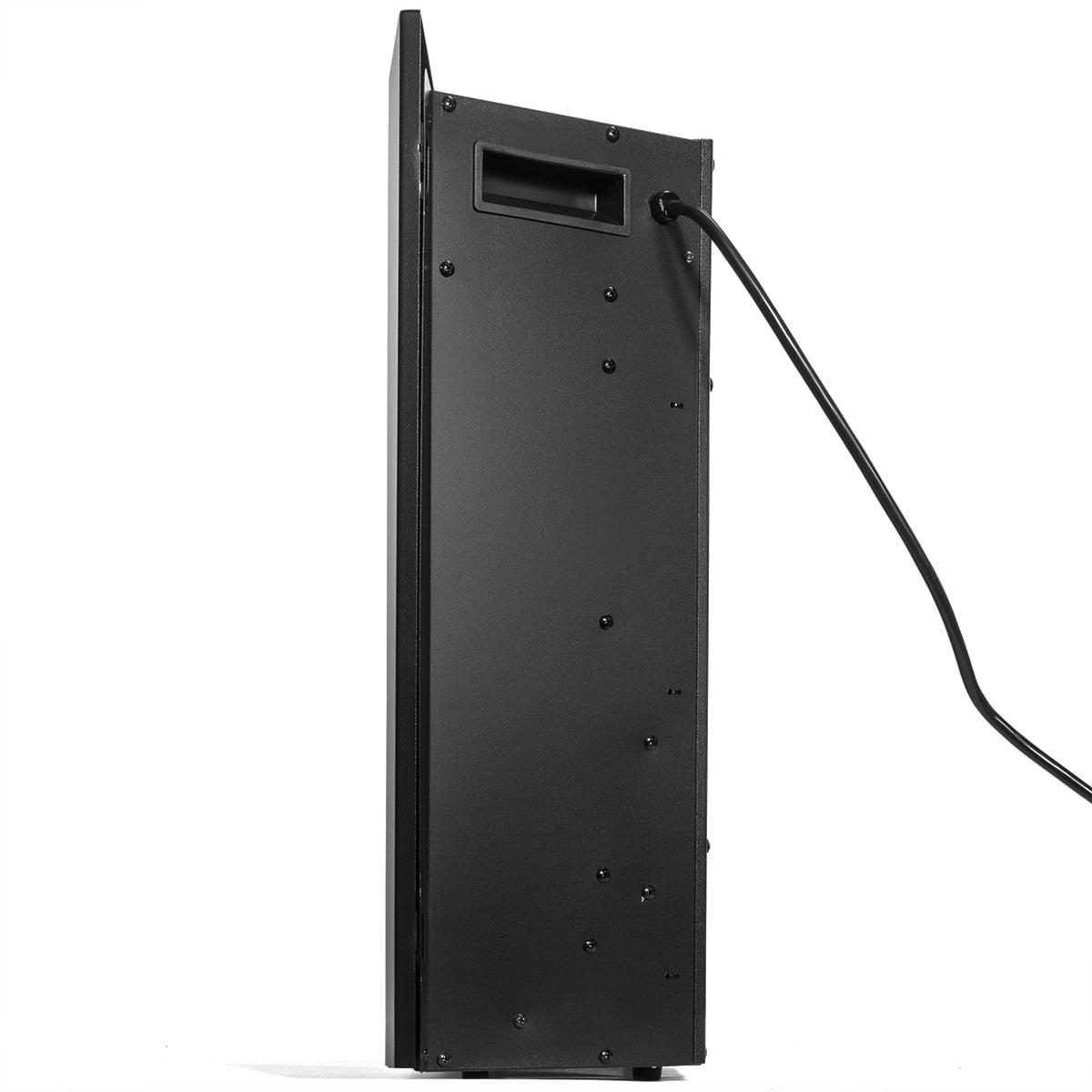 Barton 26" Electric Fireplace Inserts Heater, Recessed Fireplace, Electric Fireplace Insert w/ Remote Control, 8H Timer, 6 Brightness Settings, 750W / 1500W, (26" W x 22" H) Black - Image 6