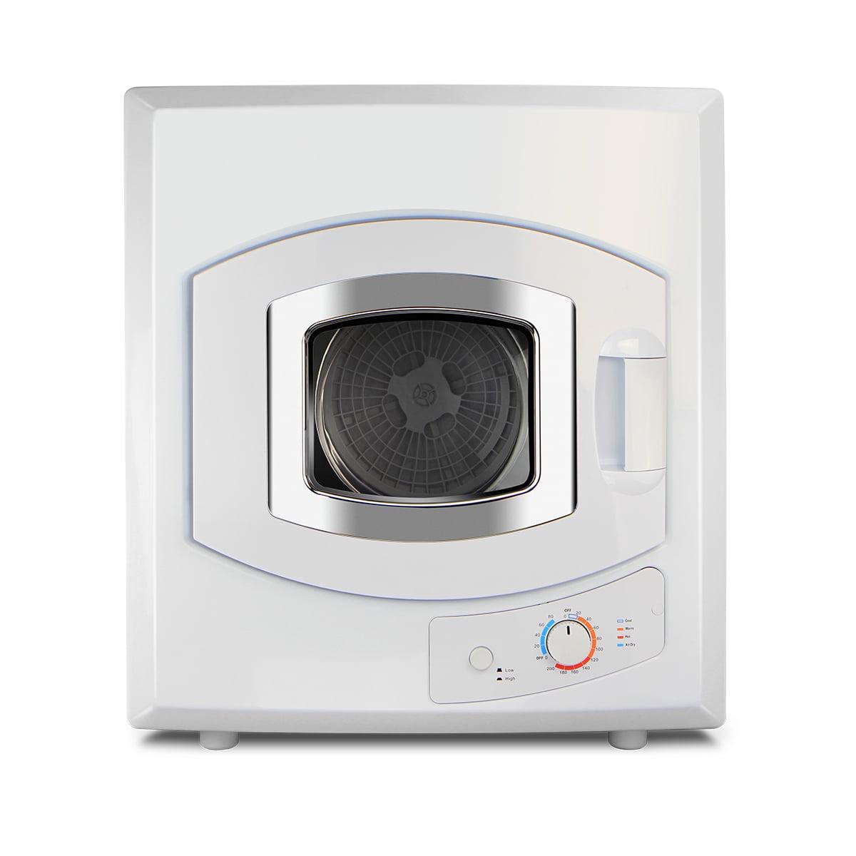 Barton - Electric Compact Laundry Dryer, Laundry Machine, Adjustable Heat Setting, Front Load, Portable Unit, White