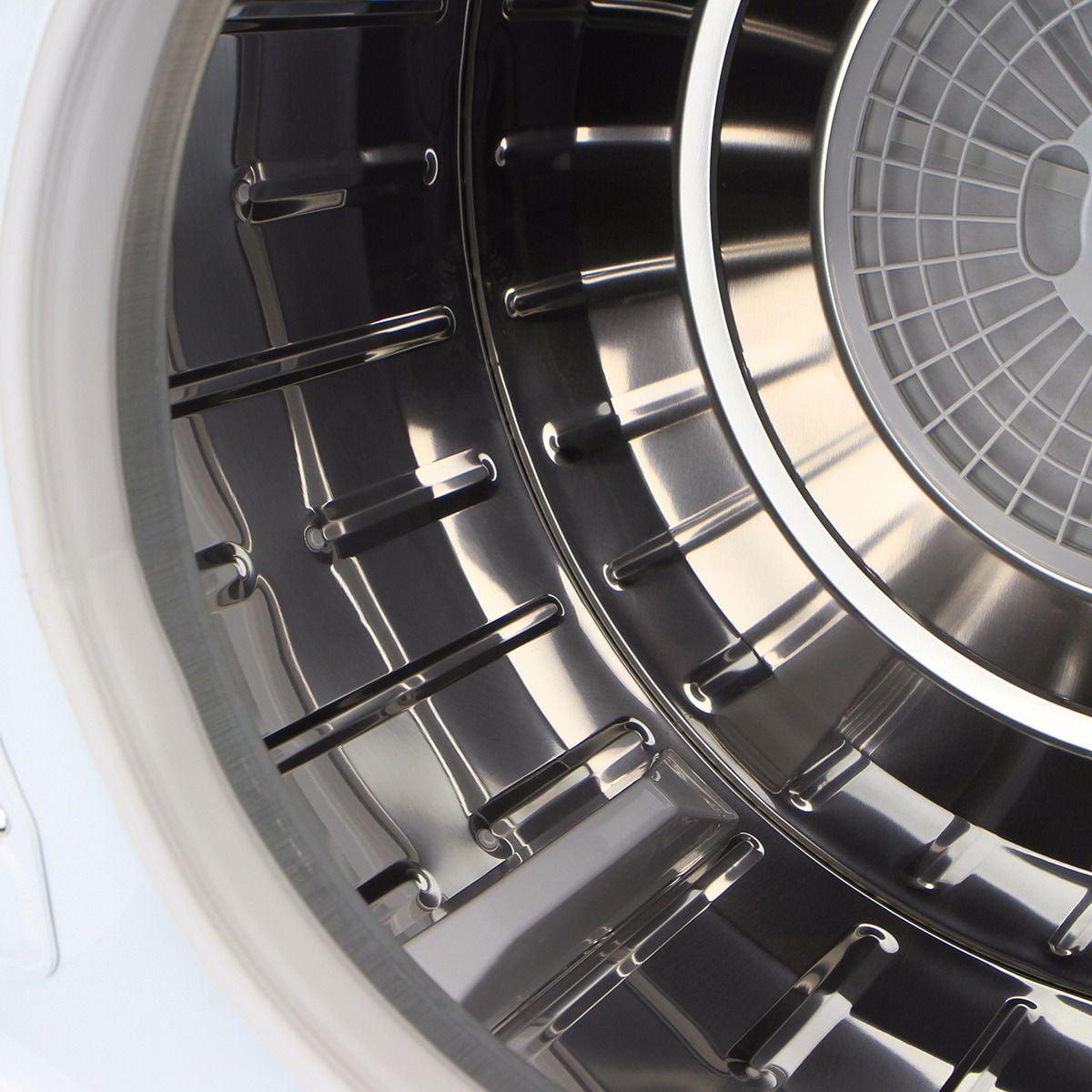 Barton - Electric Compact Laundry Dryer, Laundry Machine, Adjustable Heat Setting, Front Load, Portable Unit, White - Image 5