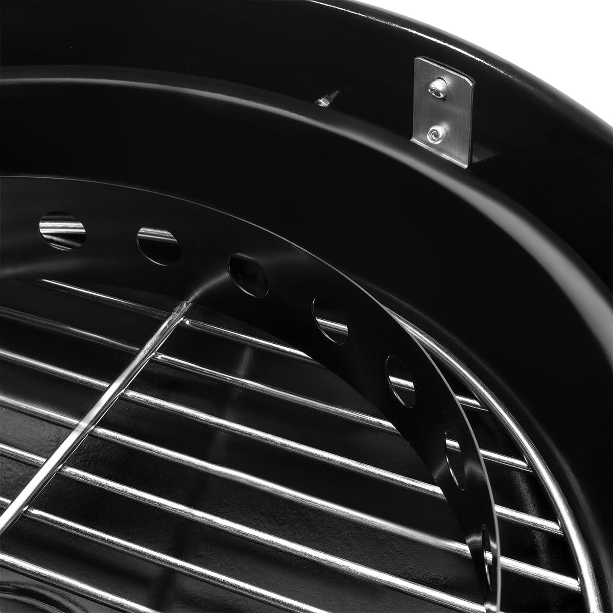 Barton Vertical 18" Charcoal BBQ Smoker w/ Temperature Gauge Grill for Outdoor Cooker - Image 6