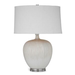 Arcadia Ceramic Table Lamp in Beige