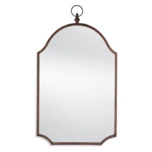 Bassett Mirror Traditional Malina Wall Mirror With Bronze Finish M4136