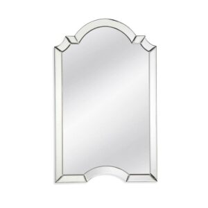 Bassett Mirror Glam Emerson Wall Mirror With Silver Finish M3675EC