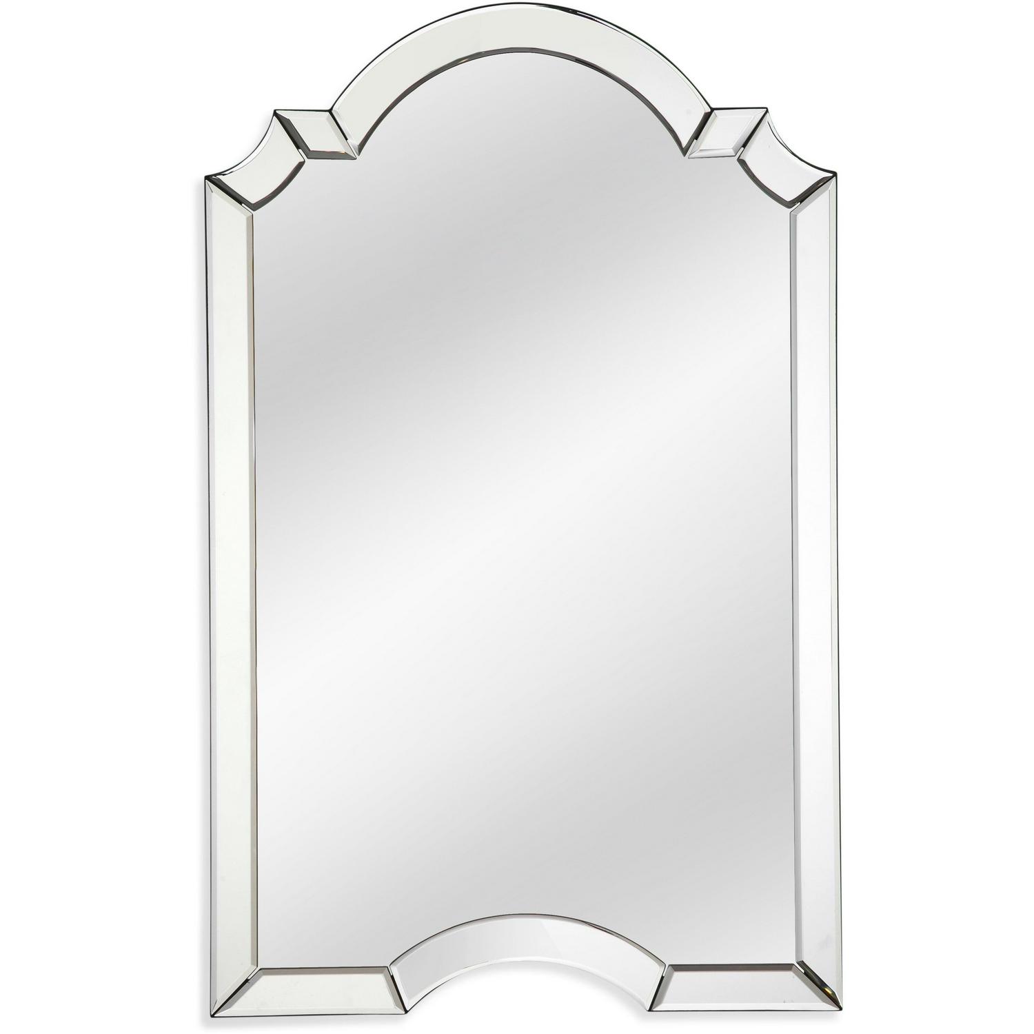 Bassett Mirror Glam Emerson Wall Mirror With Silver Finish M3675EC - Image 2
