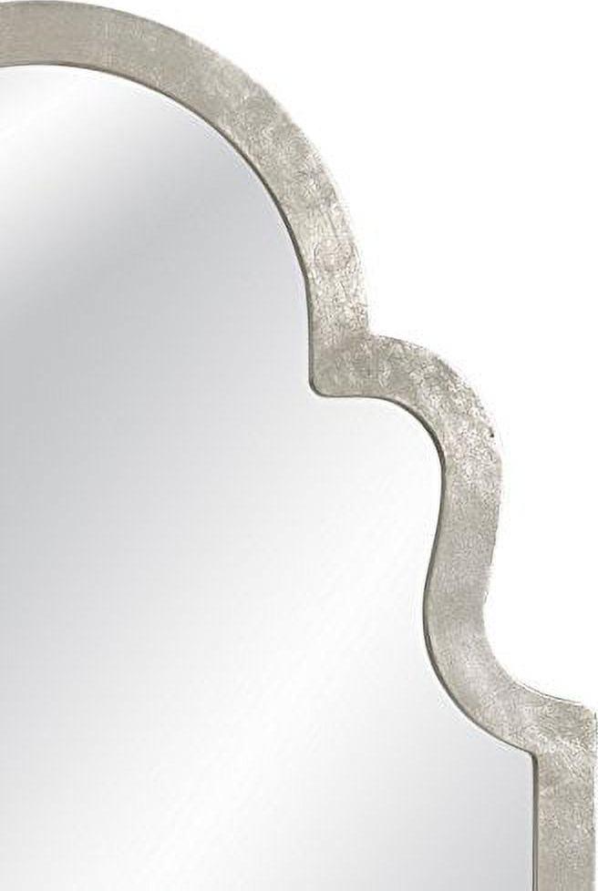 Bassett Mirror Traditional Mina Wall Mirror With Silver Finish M3750EC - Image 2