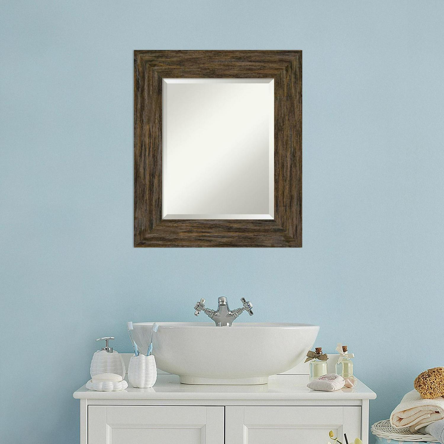 Bathroom Mirror, Fencepost Grey - Image 6