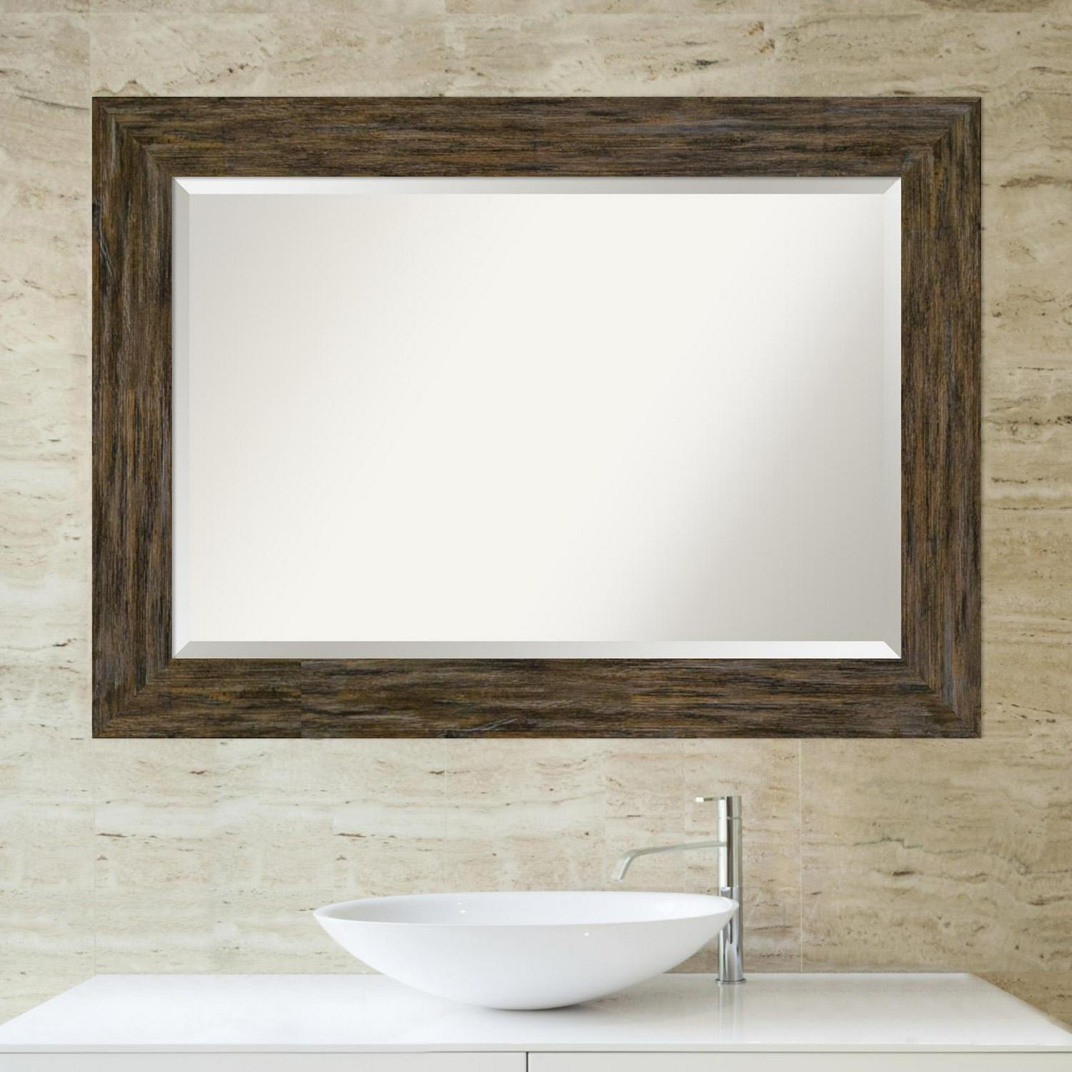 Bathroom Mirror, Fencepost Grey - Image 11