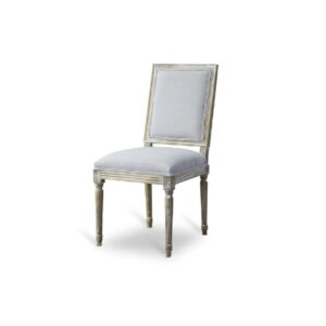 Baxton Studio Clairette Wood Traditional French Accent Chair