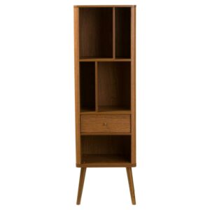 Baxton Studio Ellingham Bookcase in Walnut