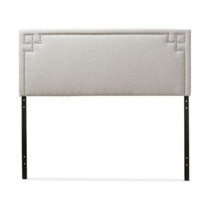 Baxton Studio Geneva Modern and Contemporary Upholstered Headboard, Multiple Sizes and Colors