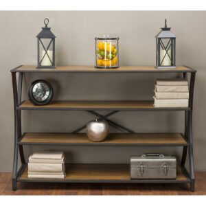 Baxton Studio Lancashire Vintage industrial rustic Console Table