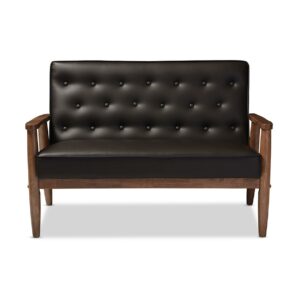 Baxton Studio Sorrento Loveseat