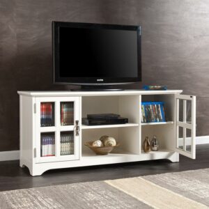 Bearden White TV/Media Stand for TVs up to 50"