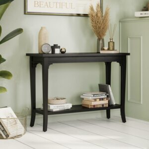 Beautiful Marais Console Table with Lower Shelf by Drew