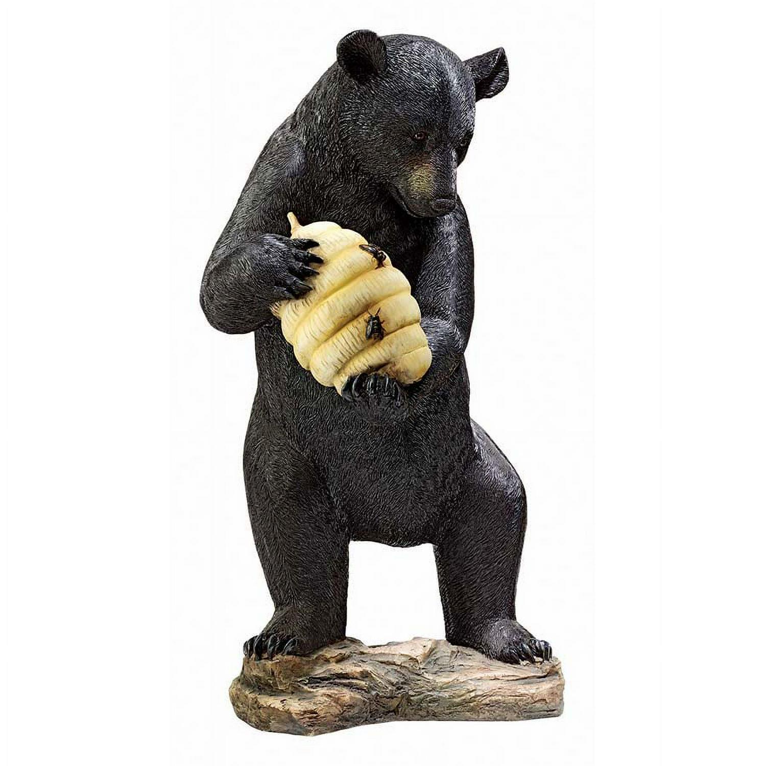 Beehive Black Bear Spitter Piped Statue - Image 2