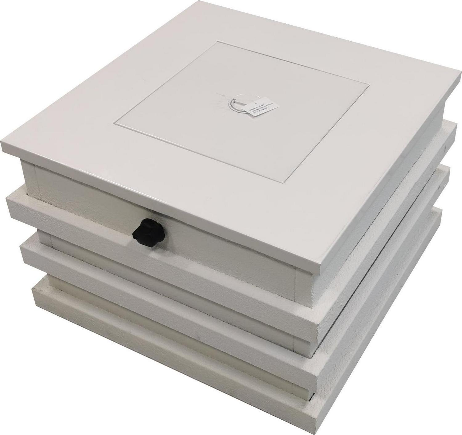 Belham Living 25" Square 48000 BTU Propane Fire Pit Table - Image 3