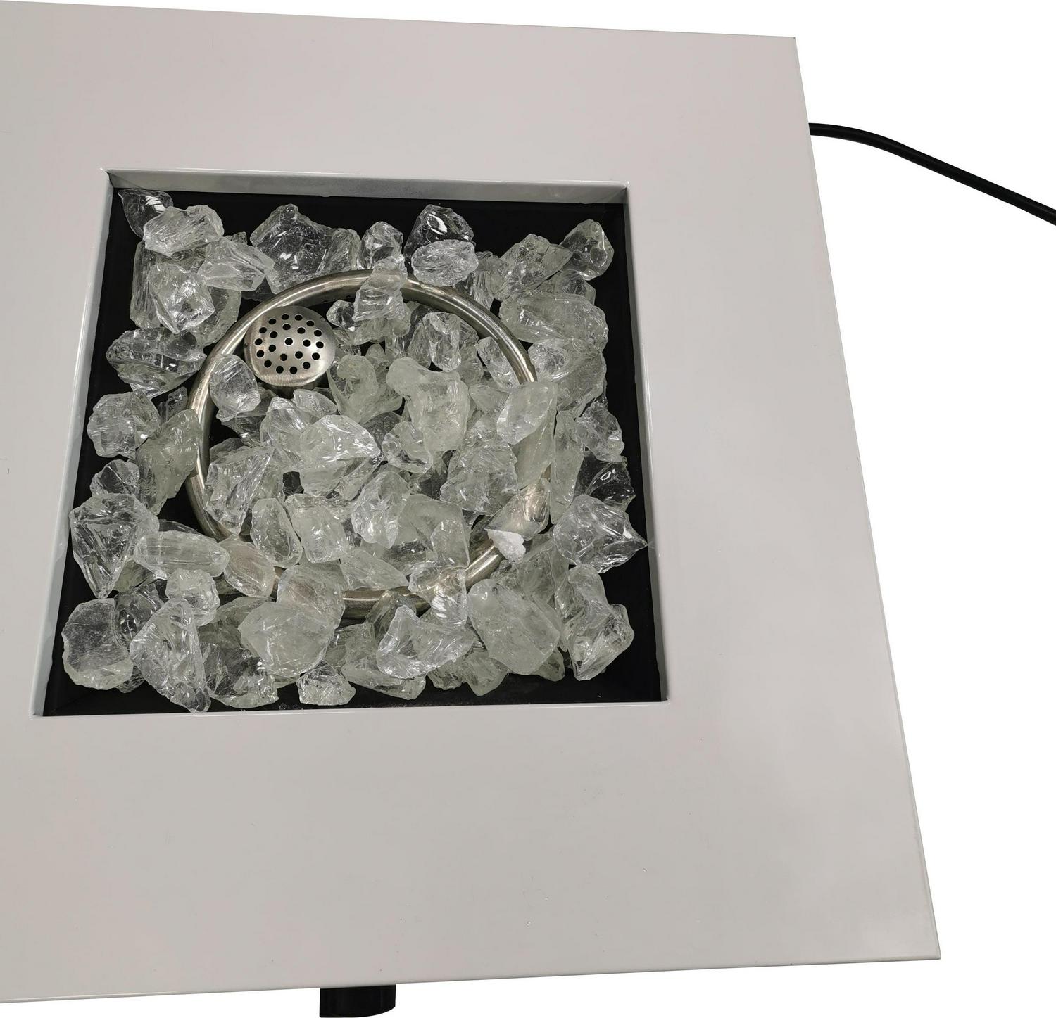 Belham Living 25" Square 48000 BTU Propane Fire Pit Table - Image 7