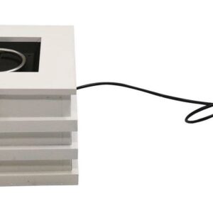 Belham Living 25" Square 48000 BTU Propane Fire Pit Table