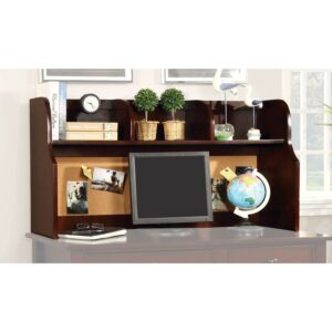 Wooden Hutch with storages, Cherry Brown
