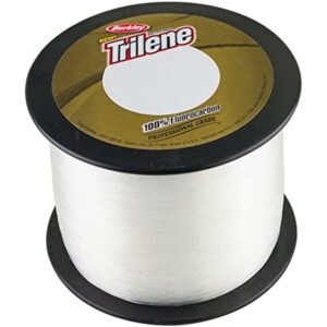 Berkley Trilene® 100% Fluorocarbon Fishing Line, Clear, 8 lb Test Strength, 2000 yd