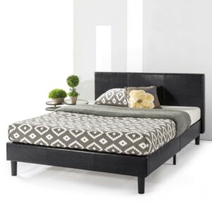 Best Price Mattress Agra Upholstered Faux Leather Platform Beds