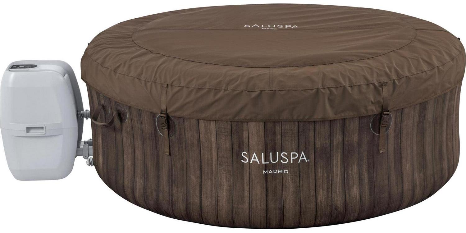 Bestway SaluSpa 71 in. x 26 in. Madrid 177 Gal Inflatable Hot Tub, 104E F Max Temperature - Image 4
