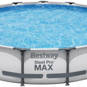 Bestway Steel Pro MAX Circle 15ft. x 33in. Deep Above Ground Pool