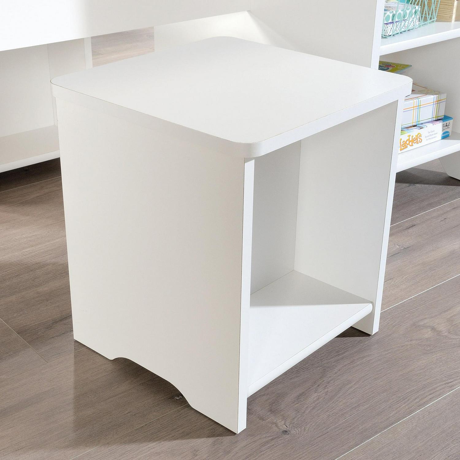 Better Homes & Gardens Cartwheel Activity Table with Chalkboard, White Finish - Image 7