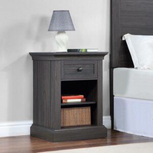 Better Homes & Gardens Canton Nightstand, Tobacco Oak Finish