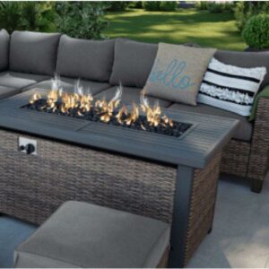 Better Homes & Gardens 50 inch Brookbury Gas Burning Steel Fire Pit Table